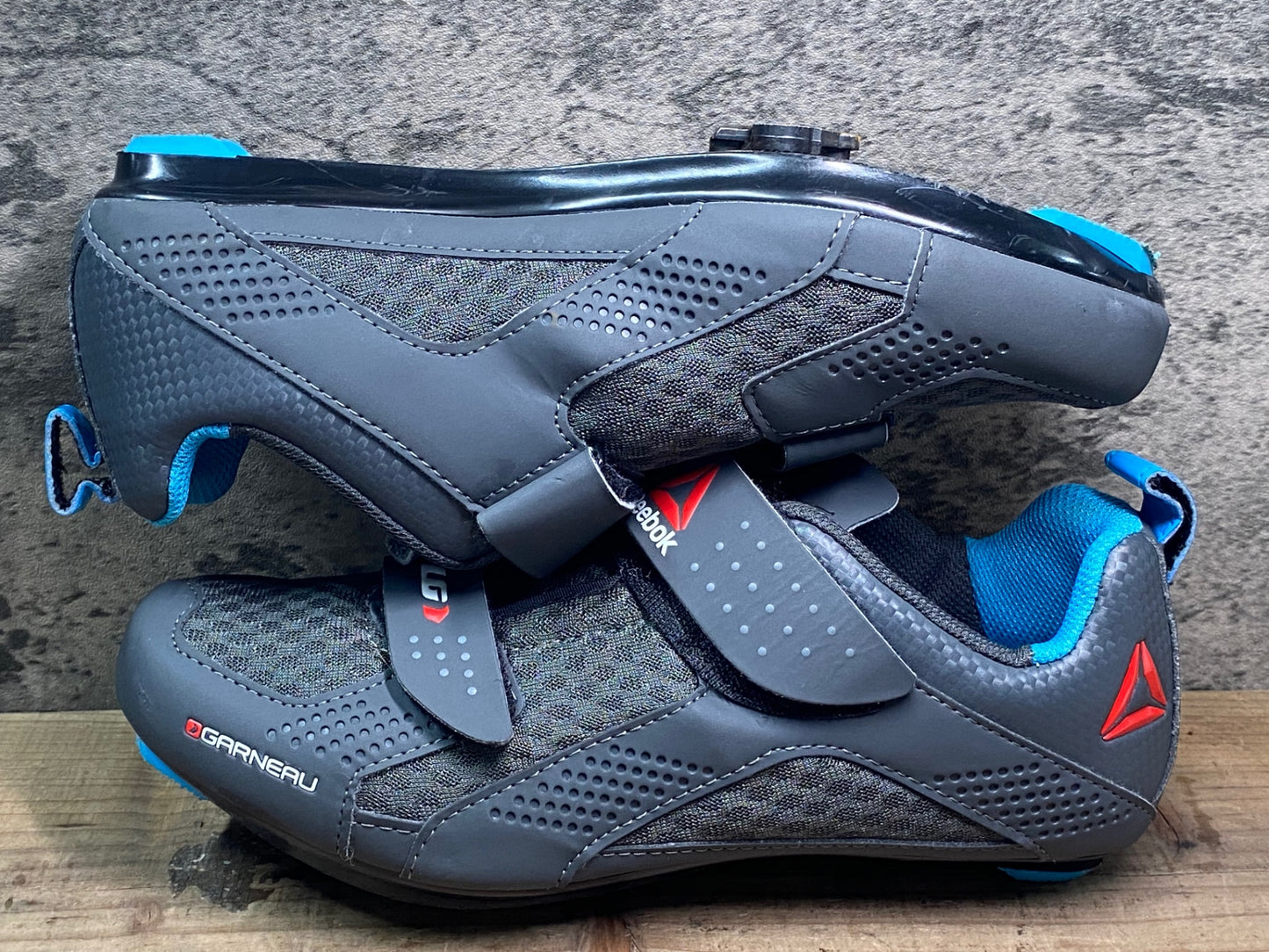 IX381 リーボック Reebok Actifly LOUIS GARNEAU Indoor Cycling Women Shoes ビンディングシューズ グレー レディース EU40