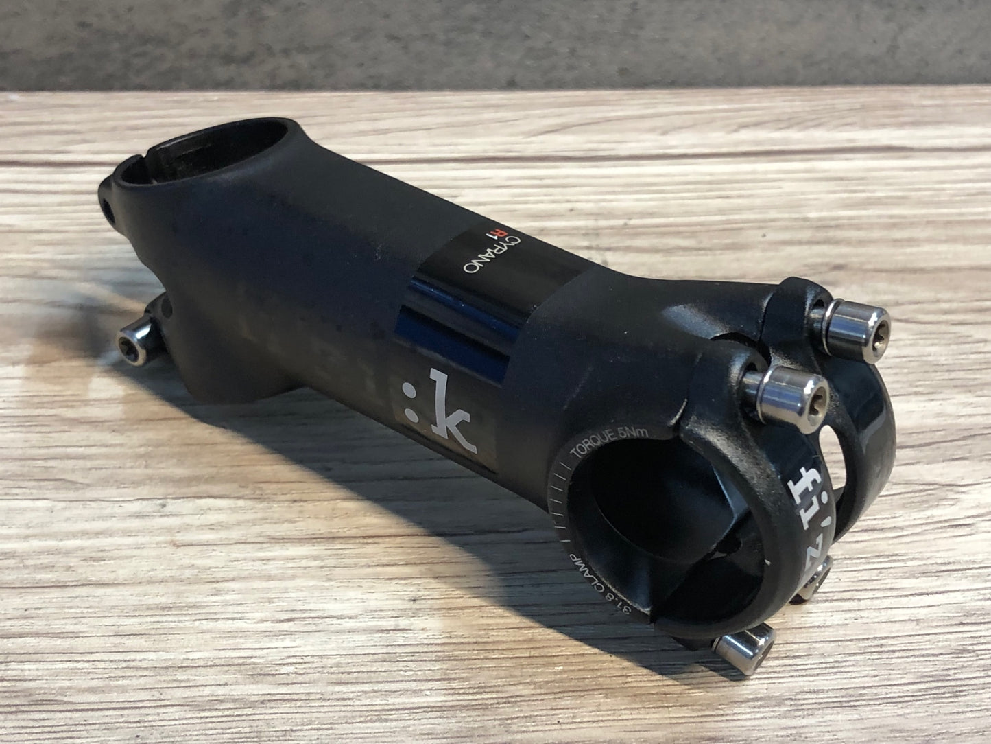 IN040 フィジーク fizik シラノ CYRANO R1 アルミ ステム 黒 100mm Φ31.8 OS 20°