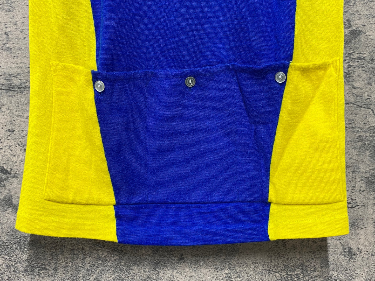 JA366 コルナゴ COLNAGO 長袖サイクルジャージ 2 青黄 ヴィンテージ