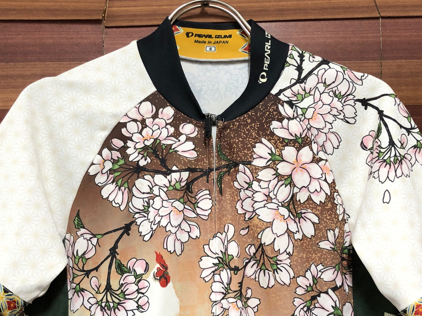 IV185 パールイズミ PEARL iZUMi 半袖 サイクルジャージ 桜 S