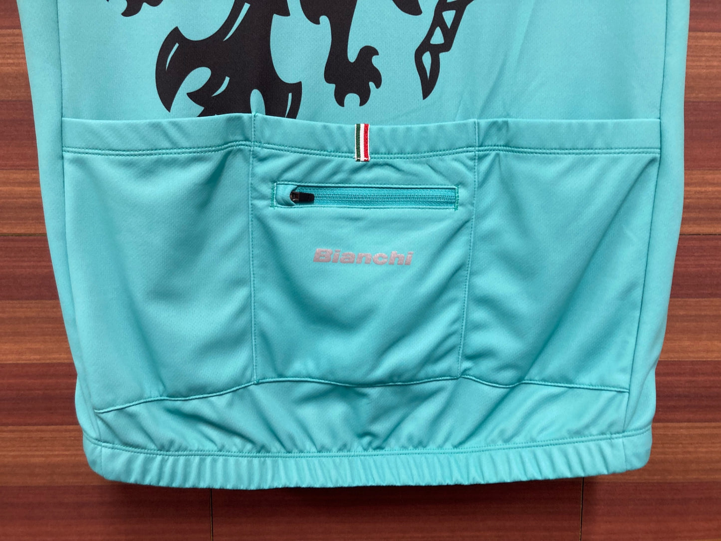 IS840 ビアンキ BIANCHI 半袖 サイクルジャージ チェレステ L