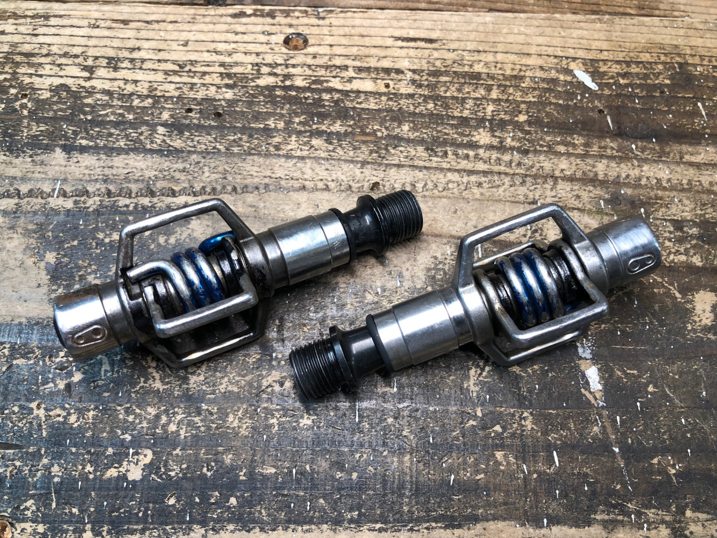 IM088 クランクブラザーズ CRANK BROTHERS エッグビーター EGG BEATER 3 ビンディングペダル 青