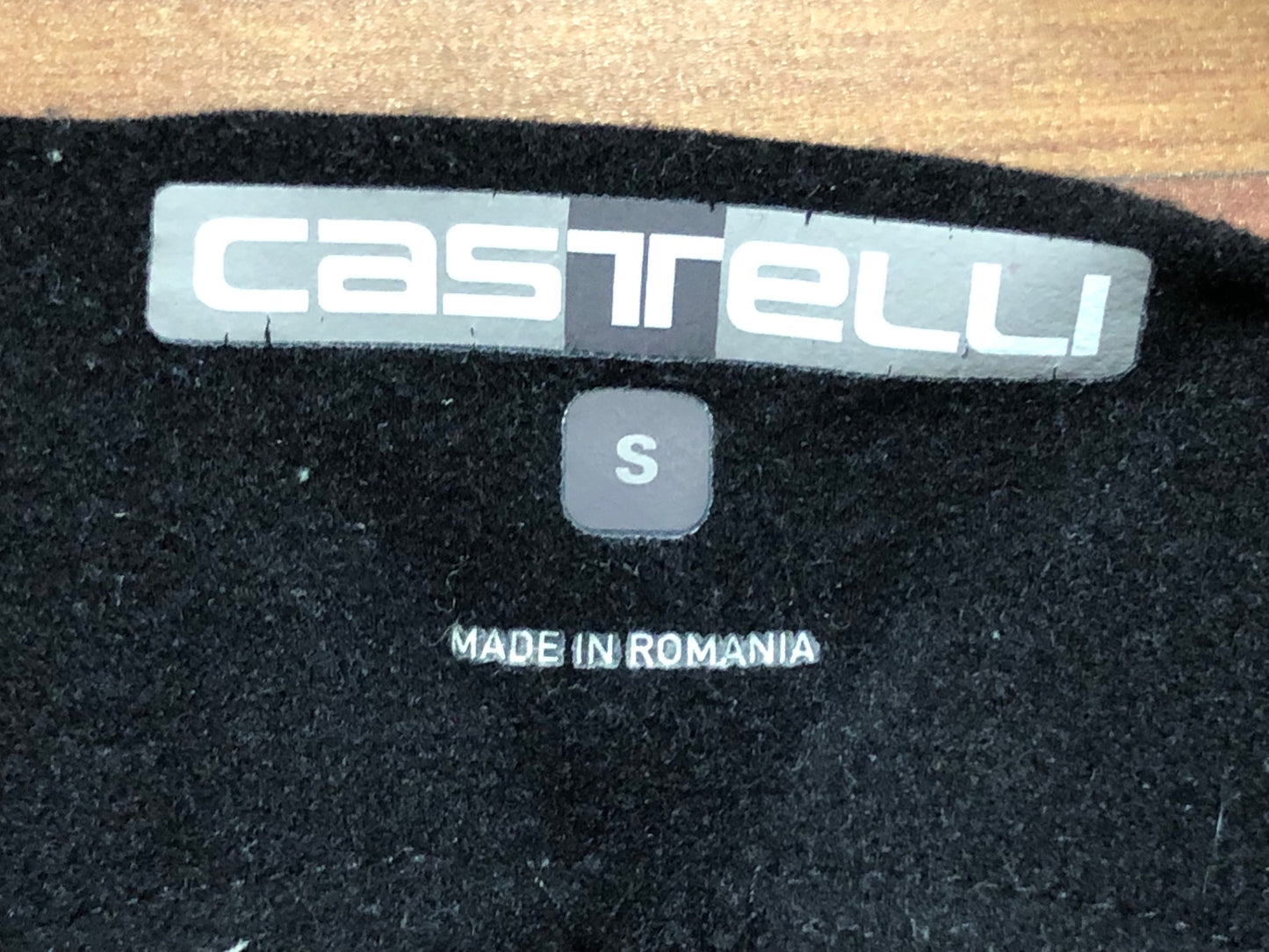 IL283 カステリ CASTELLI ビブタイツ S 黒 裏起毛