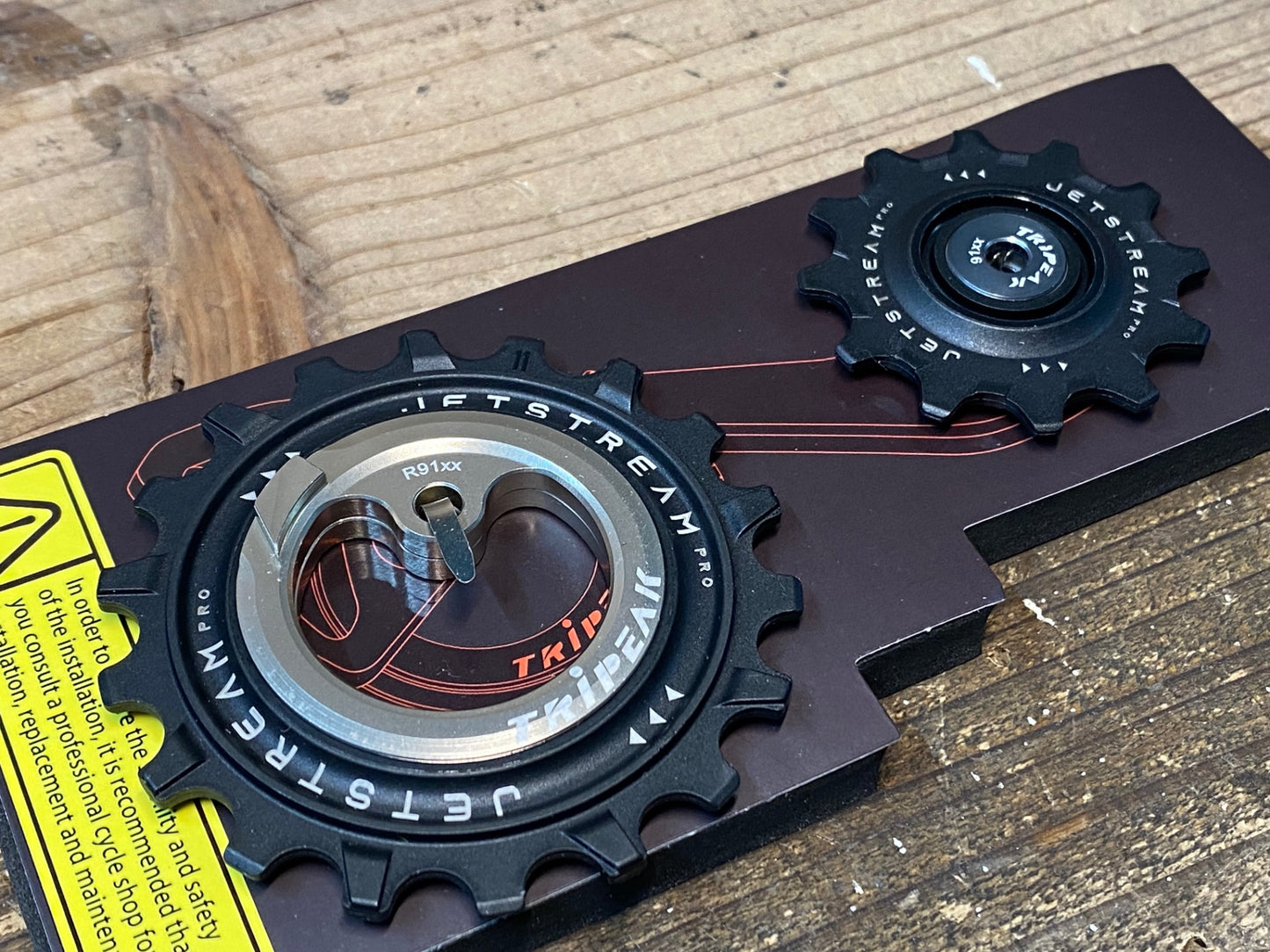 IR753 トライピーク Tripeak Jetstream Pro AOPW プーリー シマノ R9100系 12/18T