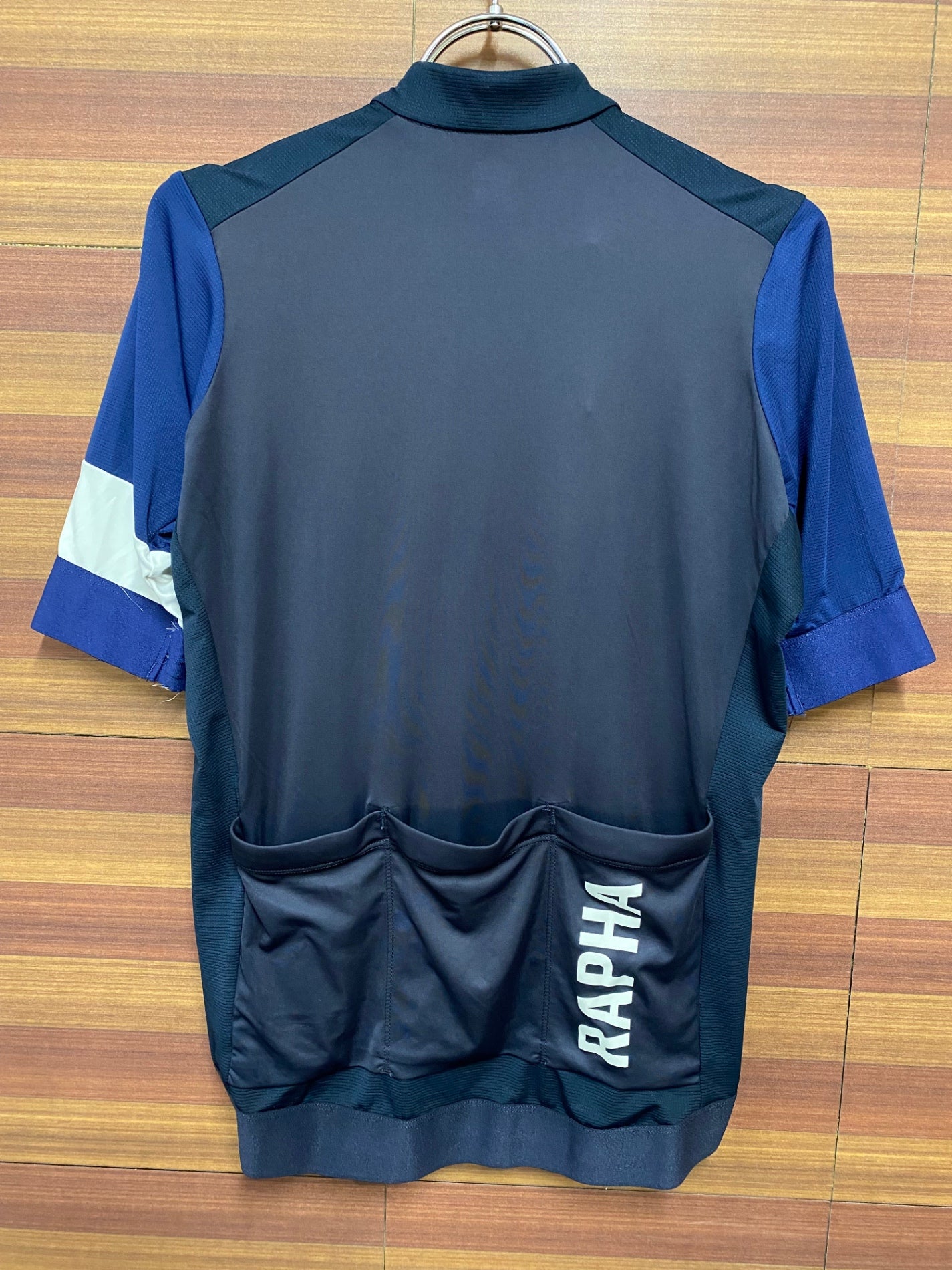 IC673 ラファ Rapha PRO TEAM TRAINING JERSEY 半袖 サイクルジャージ 濃紺 M