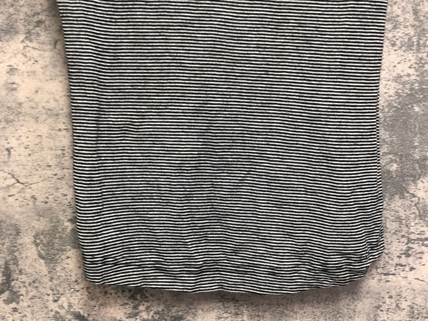 IX317 ラファ Rapha MERINO BASE LAYER 半袖 ベースレイヤー 白 黒 縞模様 S