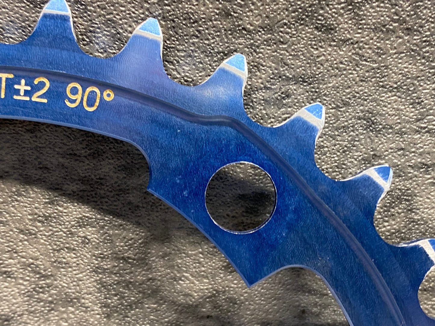 IS476 スミス SMITH バロックギア Baroque GearⅢ 楕円 インナー チェーンリング 34T ブルー