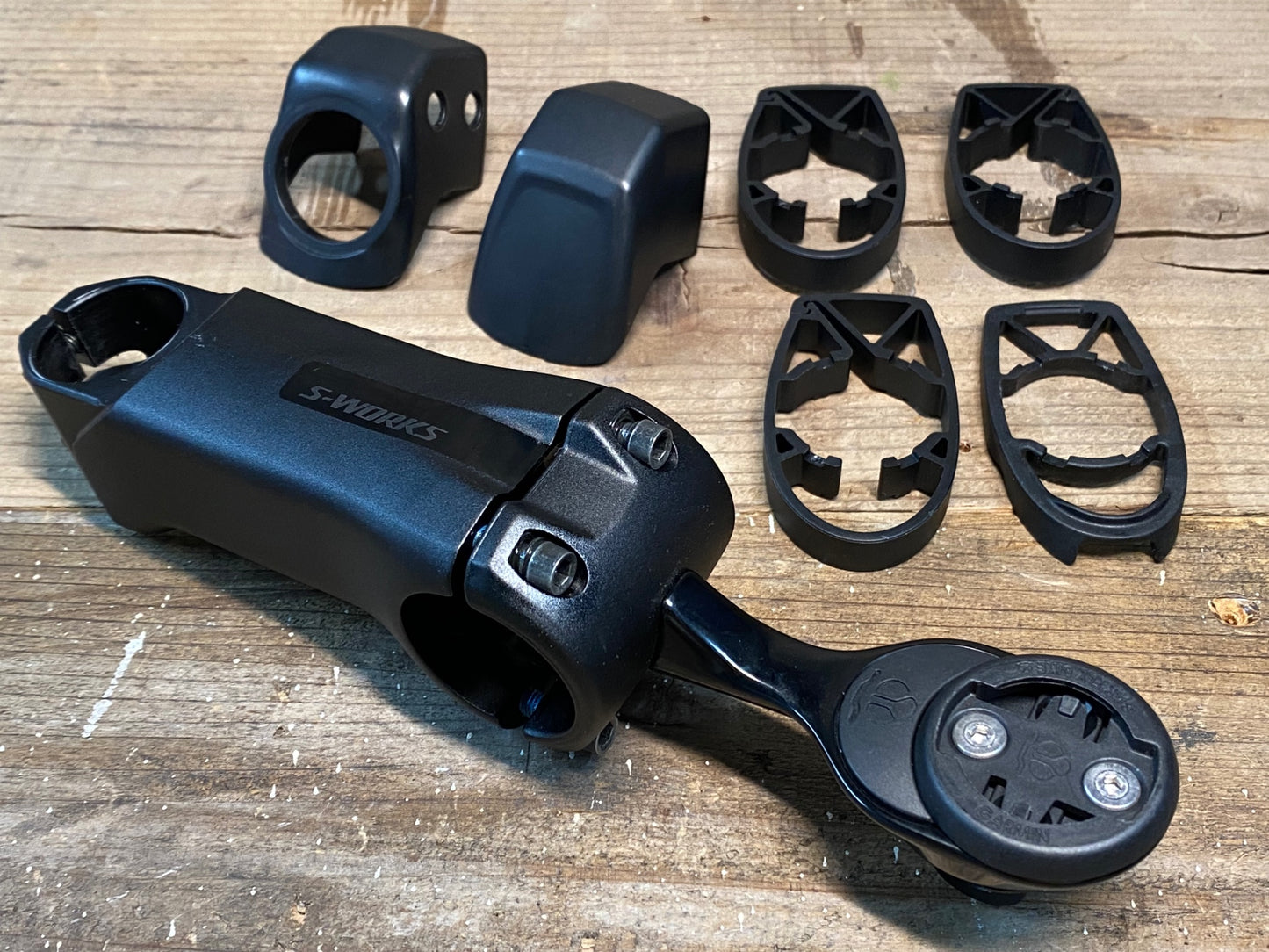 IN158 スペシャライズド SPECIALIZED S-WORKS VENGE STEM アルミ ステム 黒 100mm Φ31.8 マウント付