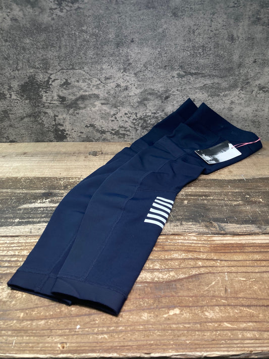 IN278 ラファ RAPHA PRO TEAM LEG WARMER レッグウォーマー 紺 Mサイズ 未使用