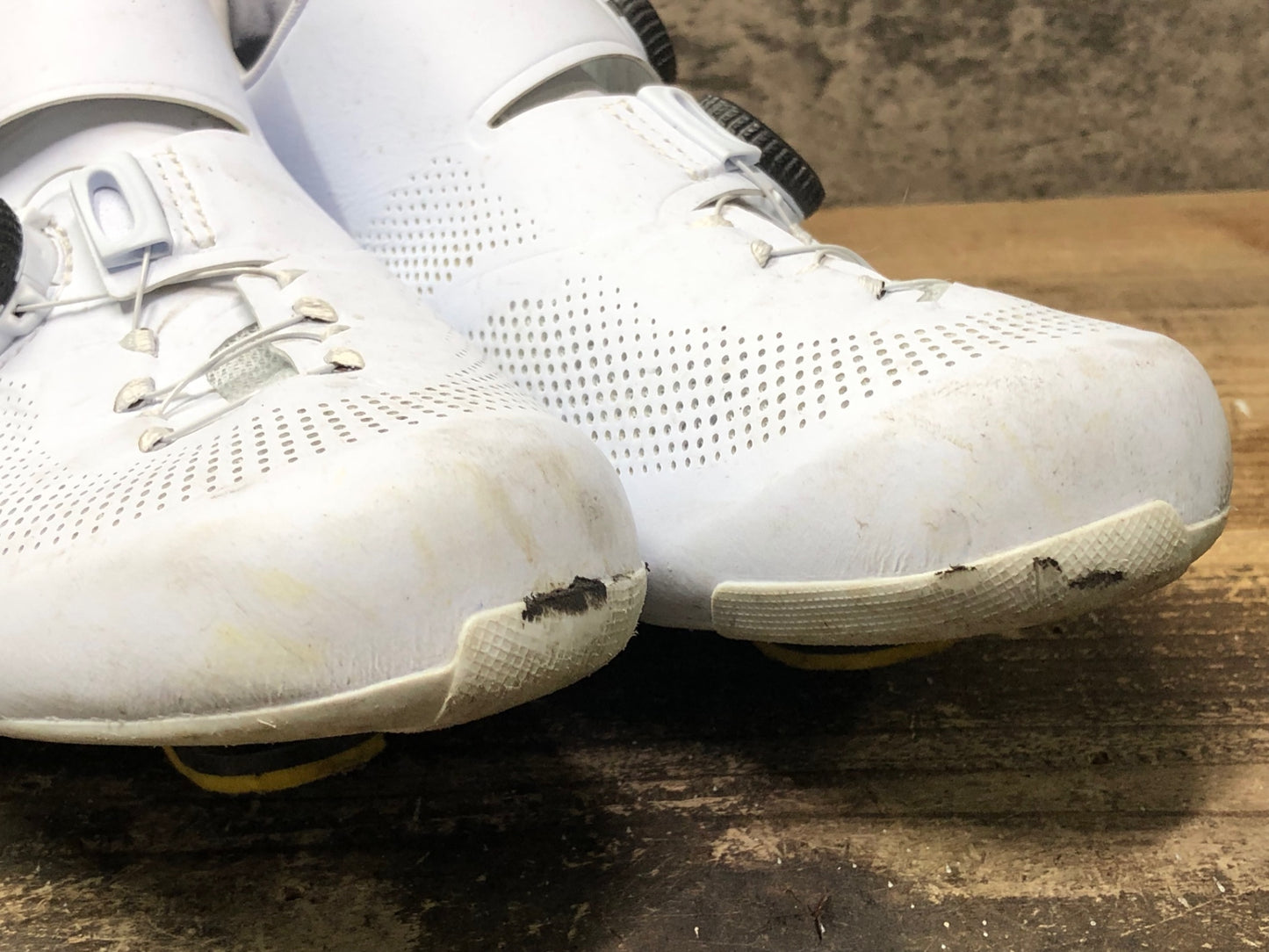 IU961 シマノ SHIMANO S-PHYRE RC9 SHRC903M W01 E ビンディングシューズ BOA SPD-SL 白 EU41