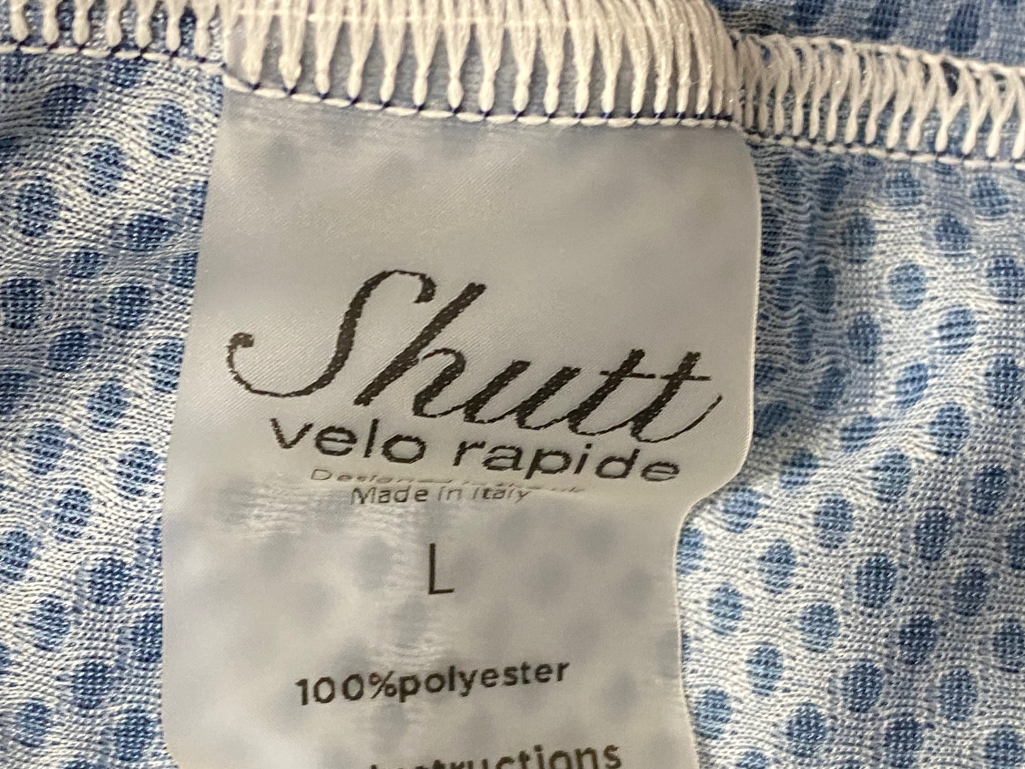 IO551 Shutt velo rapide 半袖 サイクルジャージ 紺 L