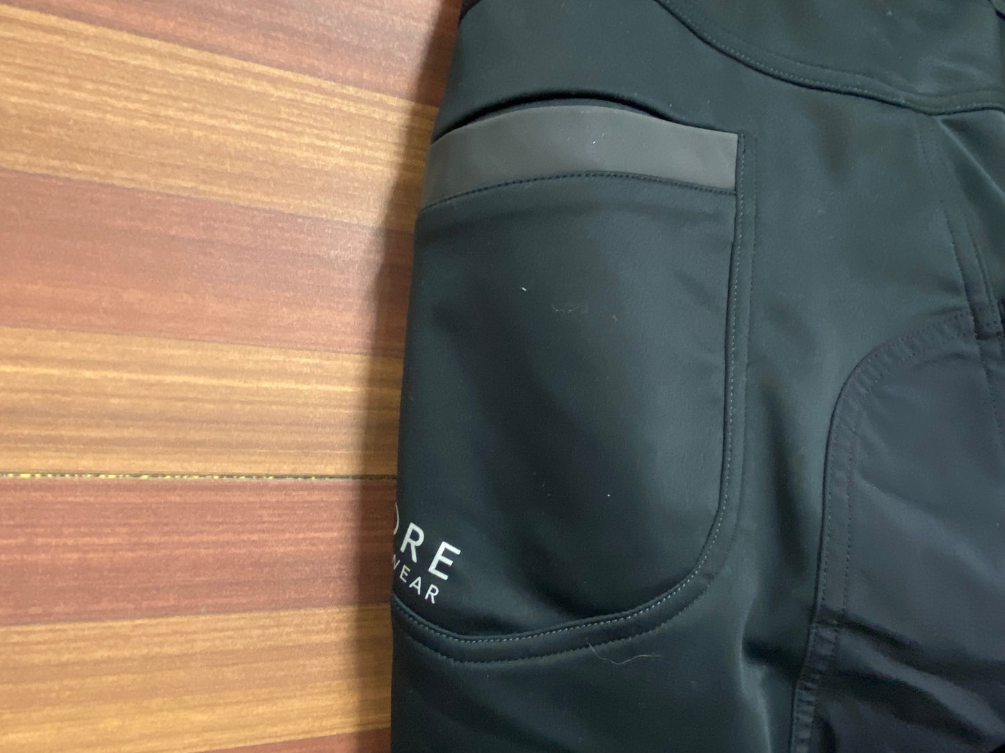 IP598 ゴアバイクウェア GORE BIKE WEAR サイクルパンツ 黒 ASIA M 防風