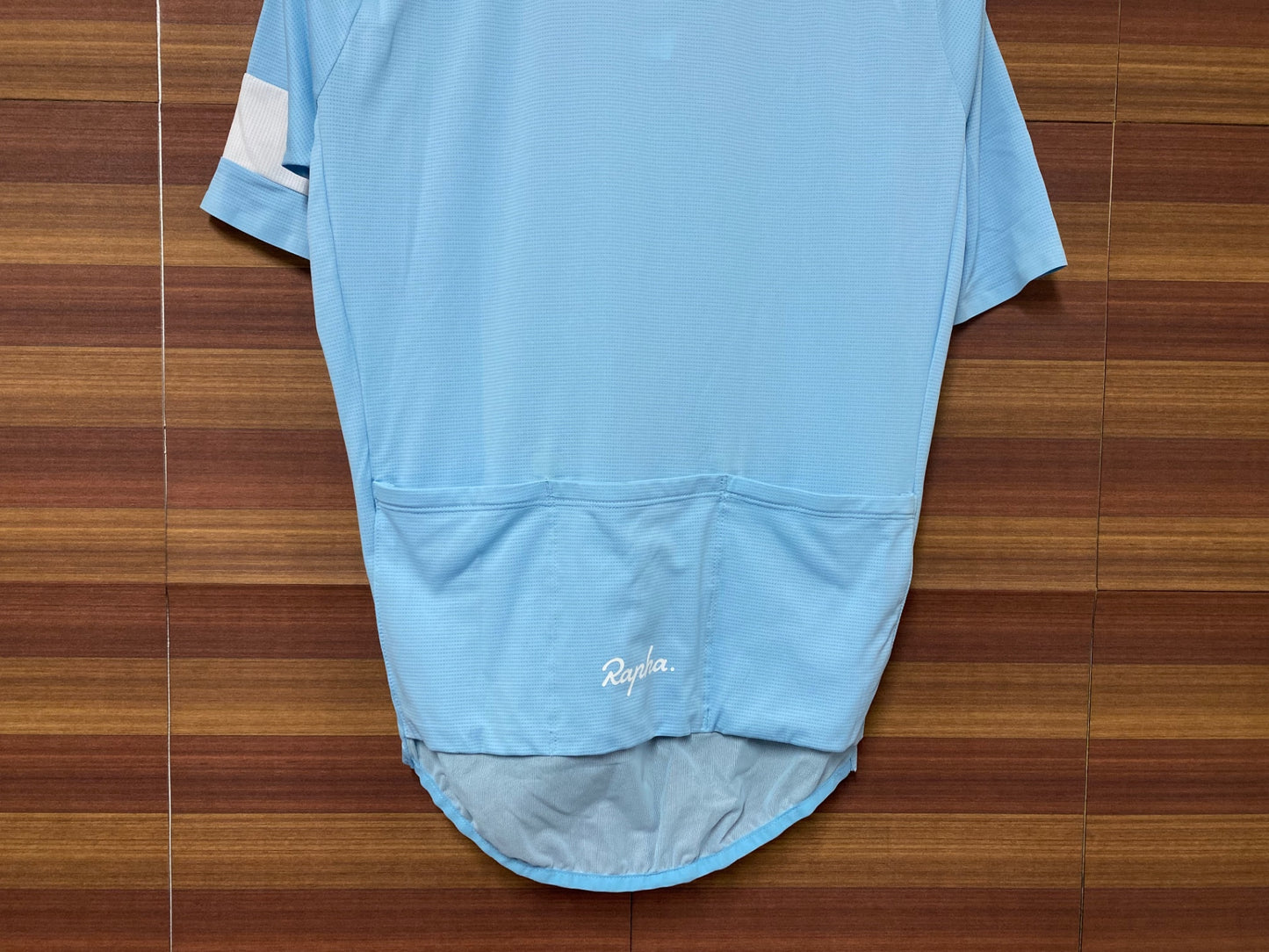 IN308 ラファ Rapha FLYWEIGHT JERSEY 半袖 サイクルジャージ 水色 S