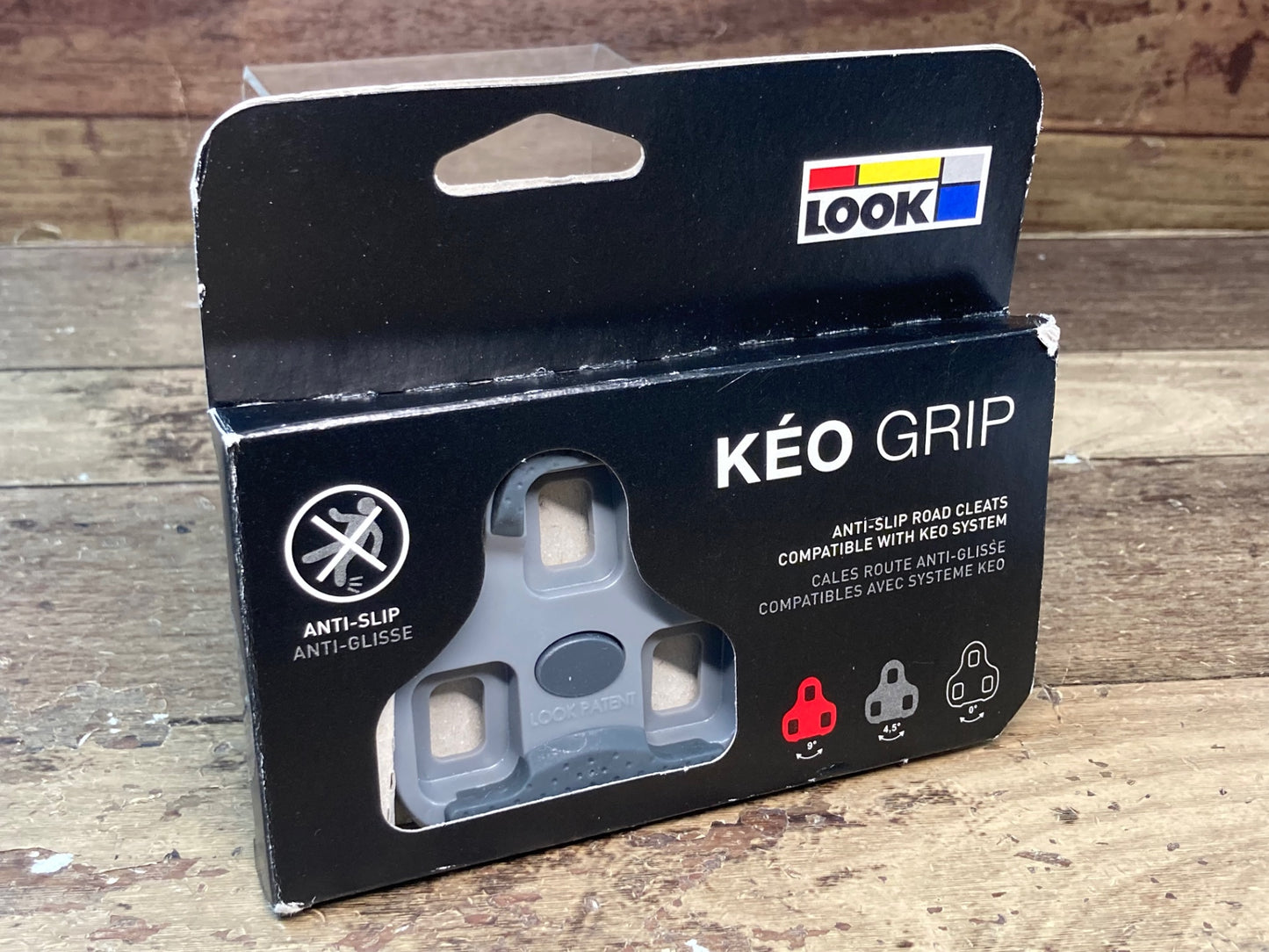 IH523 ルック LOOK ケオ KEO GRIP クリート グレー 4.5°