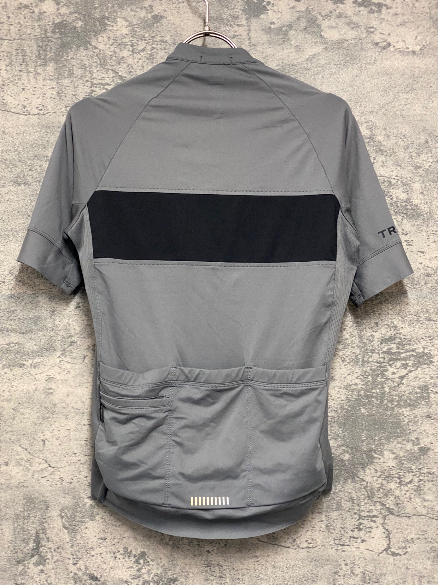 JC895 トレック TREK 半袖 サイクルジャージ グレー S