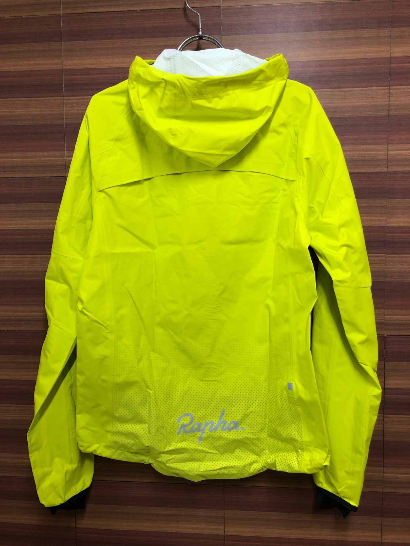 HV424 ラファ Rapha HOODED COMMUTER JACKET 長袖 サイクルジャケット 黄色 S