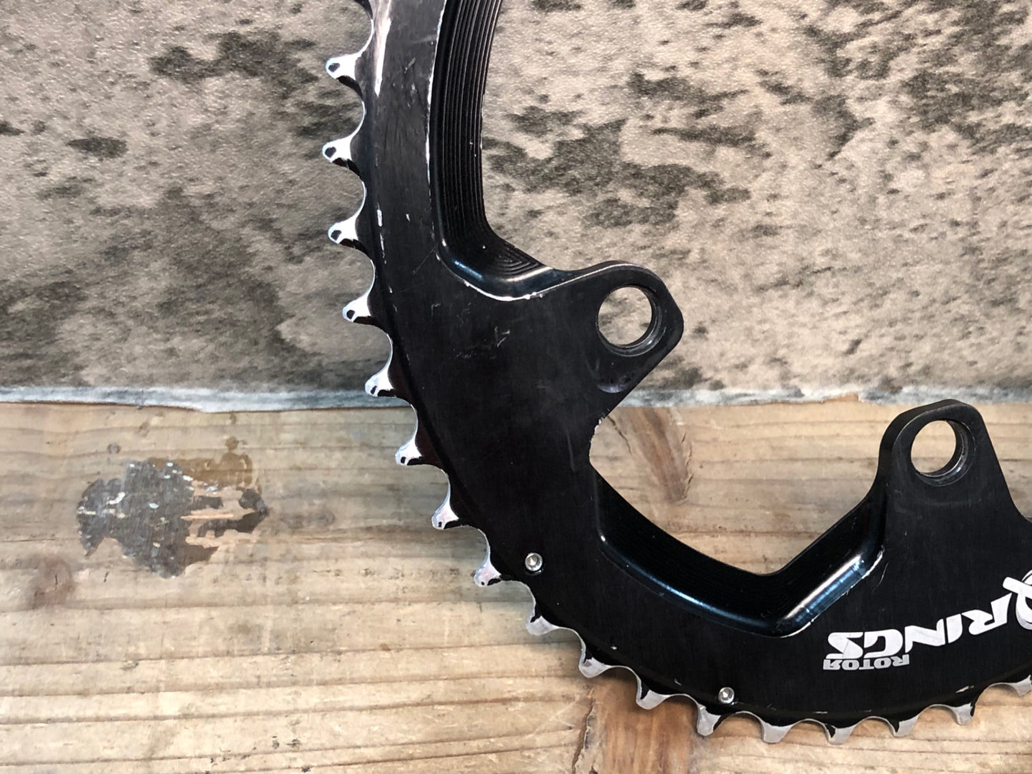 IQ464 ローター ROTOR QRINGS チェーンリング 50/34T 楕円 BCD110