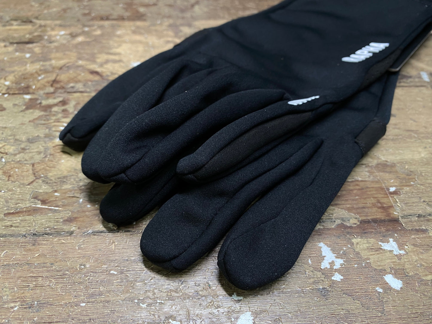 IK918 ラファ Rapha PRO TEAM GLOVES 長指 グローブ 黒 L