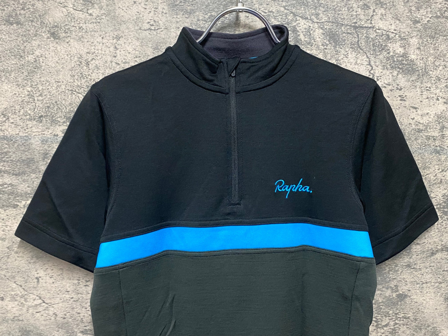 IY154 ラファ Rapha CLUB 半袖 ハーフジップ サイクルジャージ S TEAM SKY