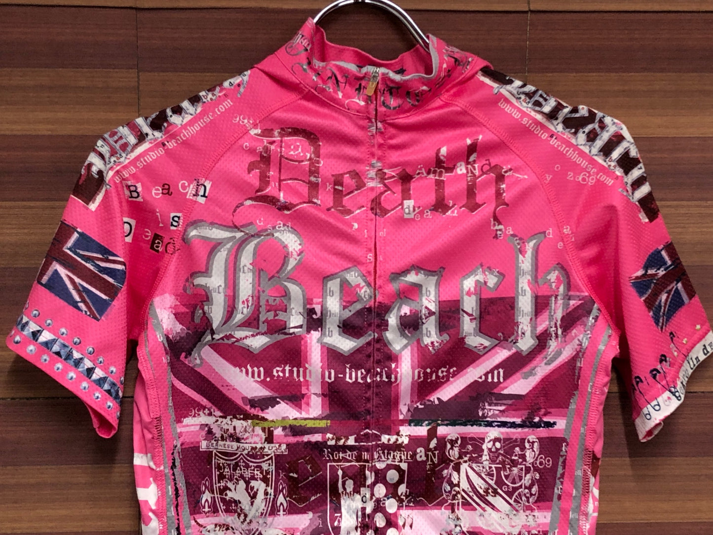 IS107 パンダーニ Pandani 半袖 サイクルジャージ ピンク XS