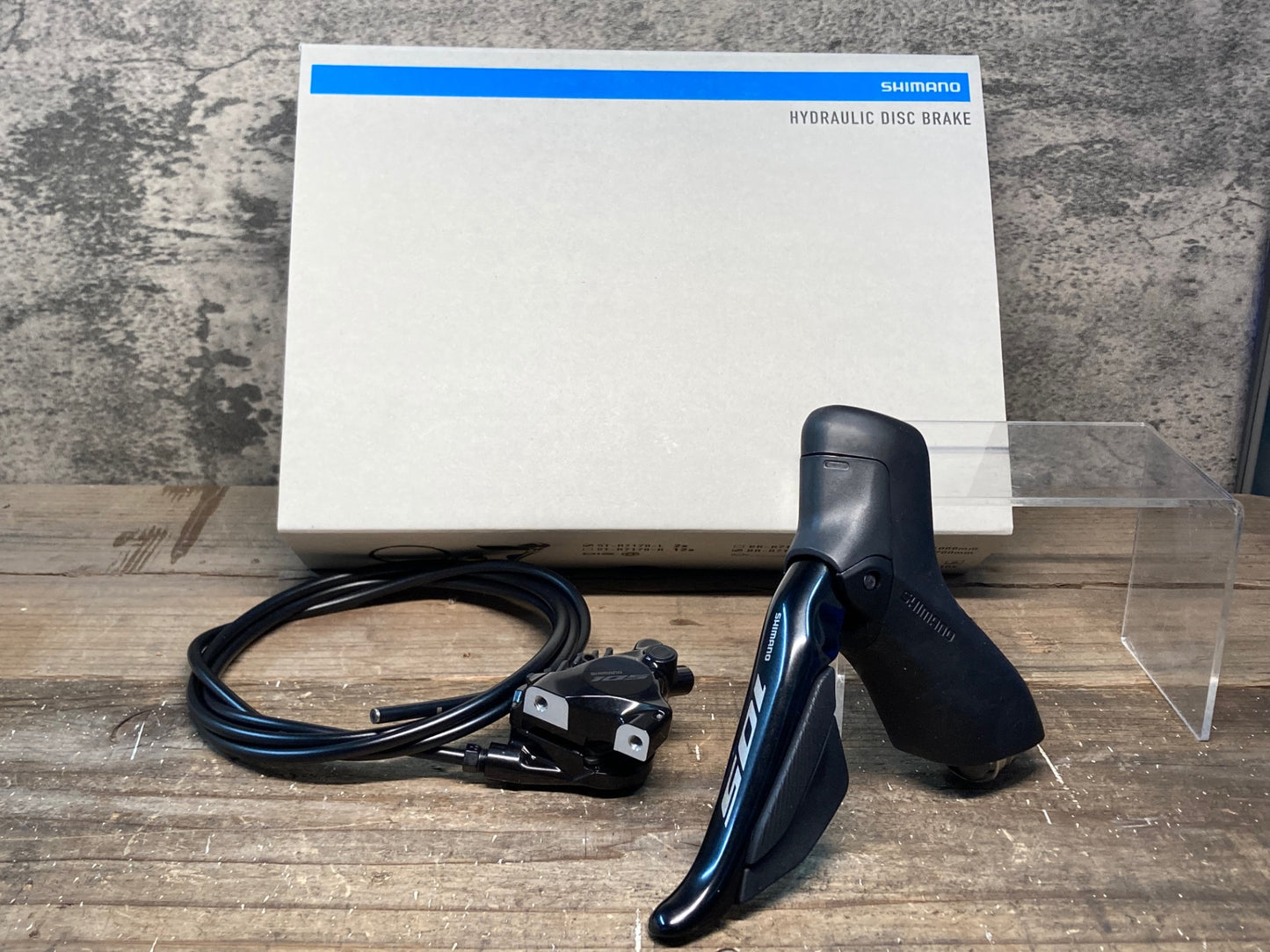 IQ145 シマノ SHIMANO 105 ST-R7170-L BR-R7170-R SM-BH90-JK-SS 1700mm STIレバー ディスクブレーキ キャリパー セット 2x12s Di2 電動 油圧