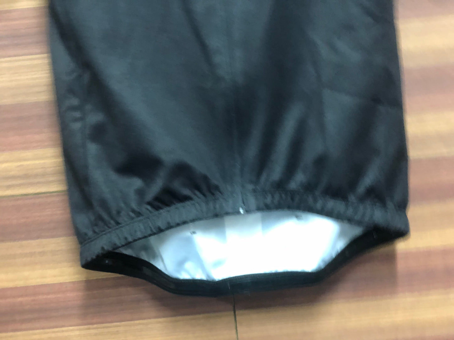 IP142 リオンドカペルミュール Lion de KAPELMUUR 半袖 サイクルジャージ 黒 L ※ほつれ