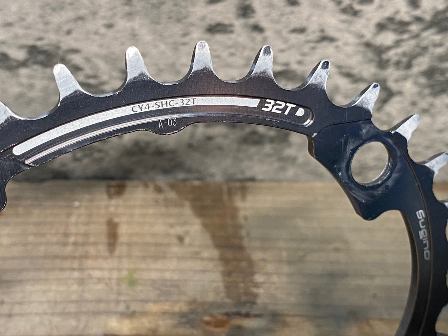 IX620 スギノ SUGINO CYCLOID Super Hill Climb CH4-SHC-32T チェーンリング 32T メタリック