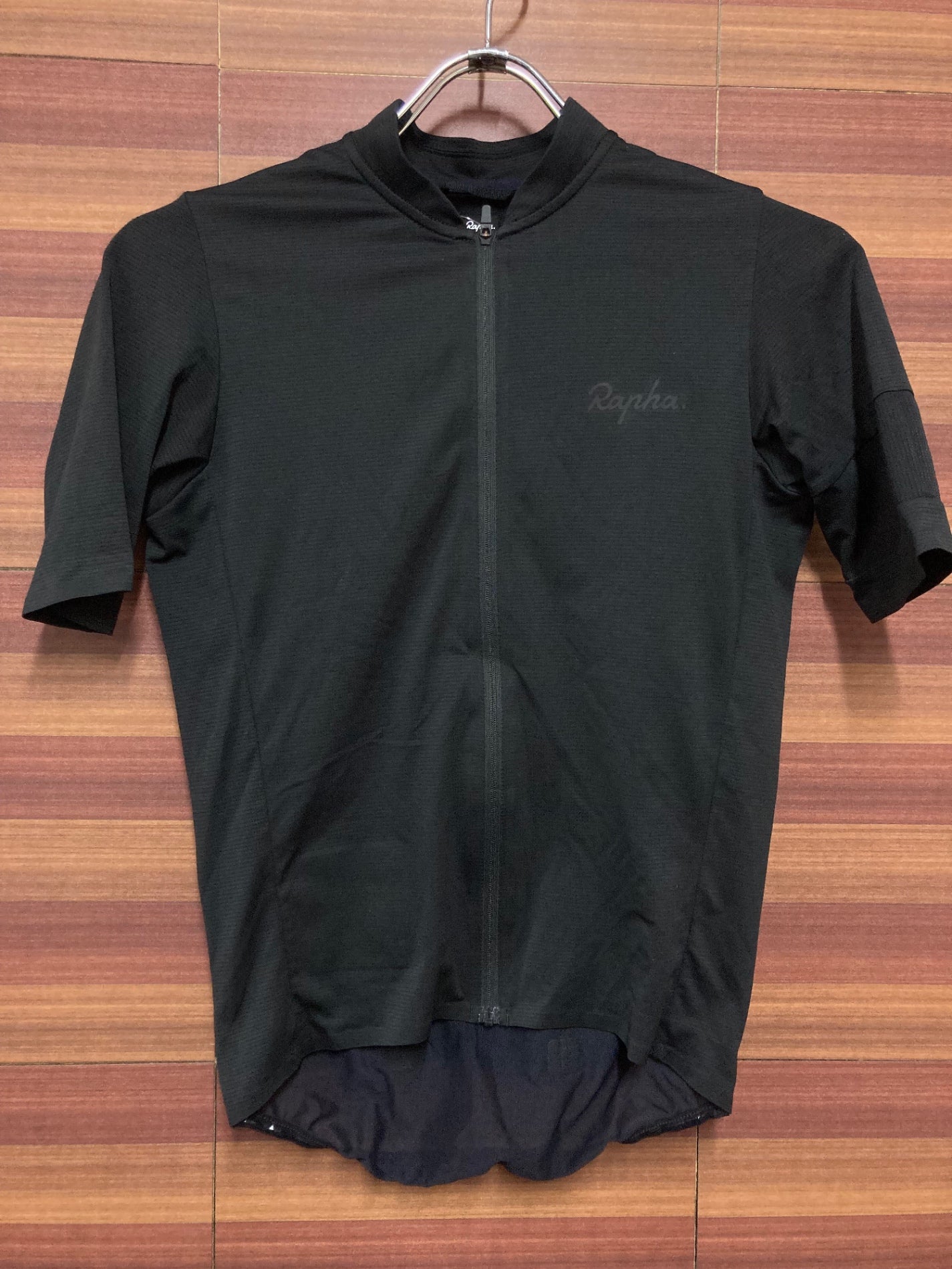 IK942 ラファ Rapha CLASSIC FLYWEIGHT JERSEY 半袖 サイクルジャージ 黒 XS