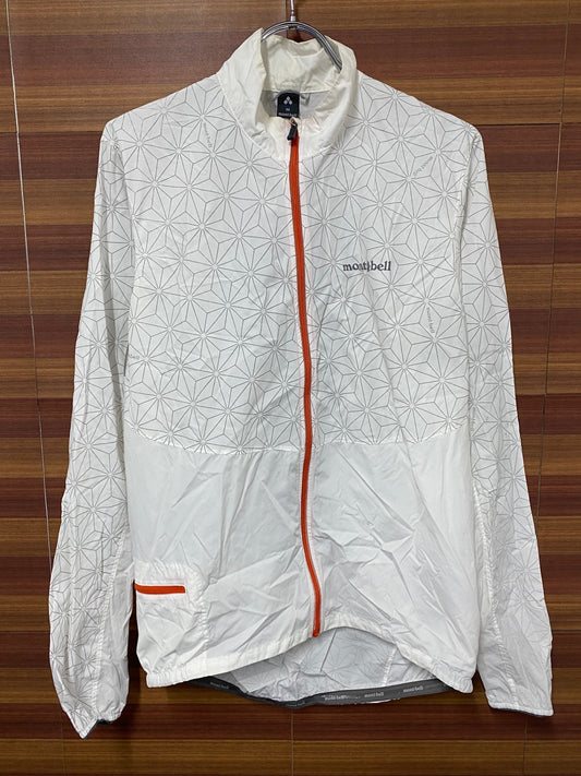 IT616 モンベル mont bell 長袖ウィンドブレーカー 白 M
