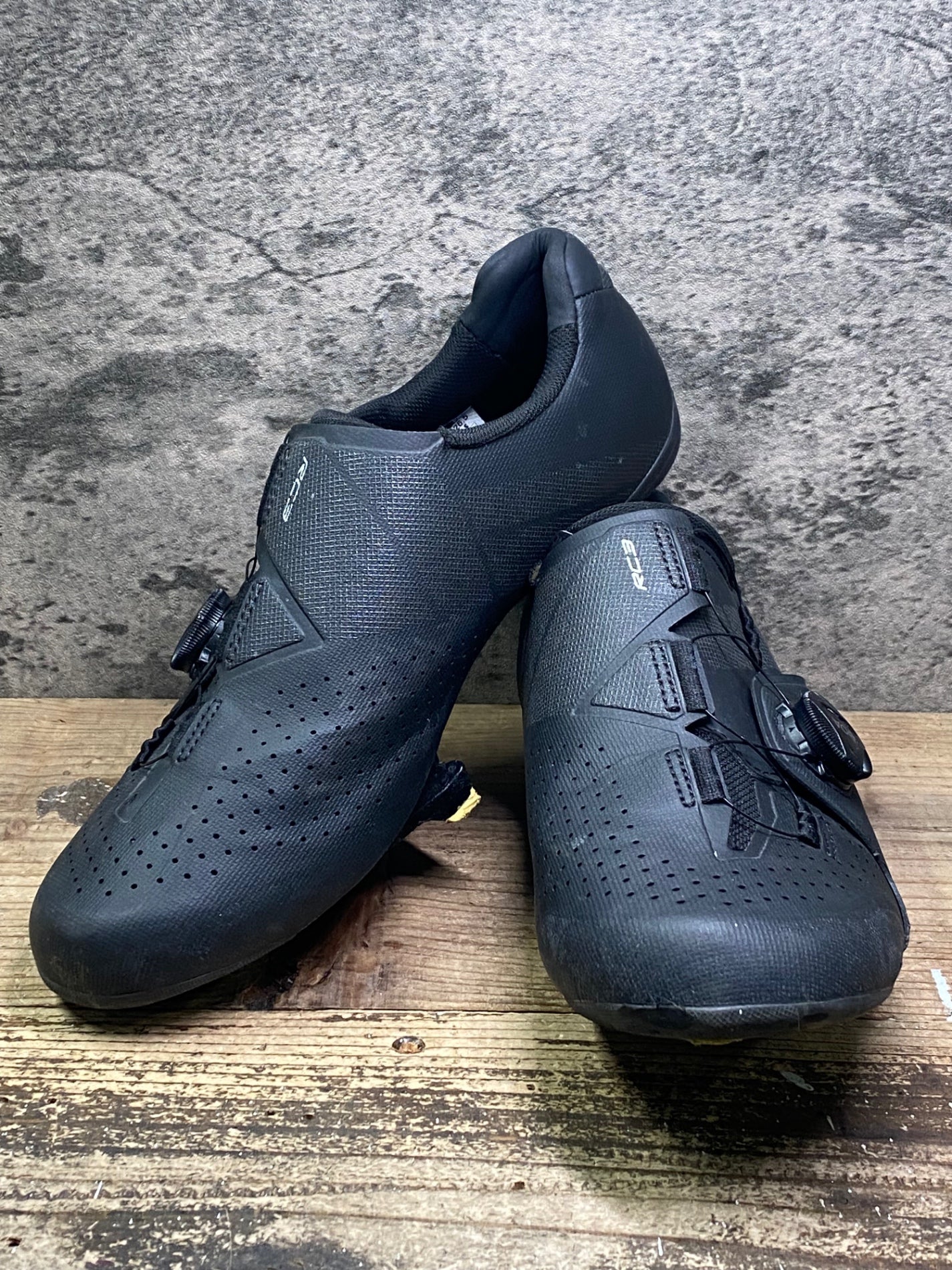 JC305 シマノ SHIMANO SH-RC300M ビンディングシューズ SPD-SL 黒 EU42