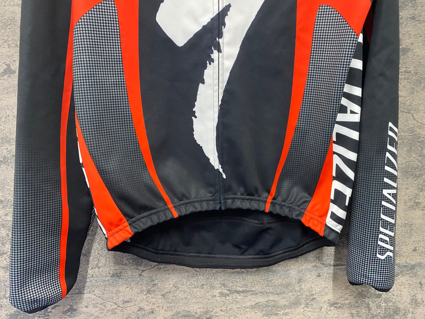 IZ308 スペシャライズド SPECIALIZED 防風 裏起毛 長袖 サイクルジャケット 黒 S