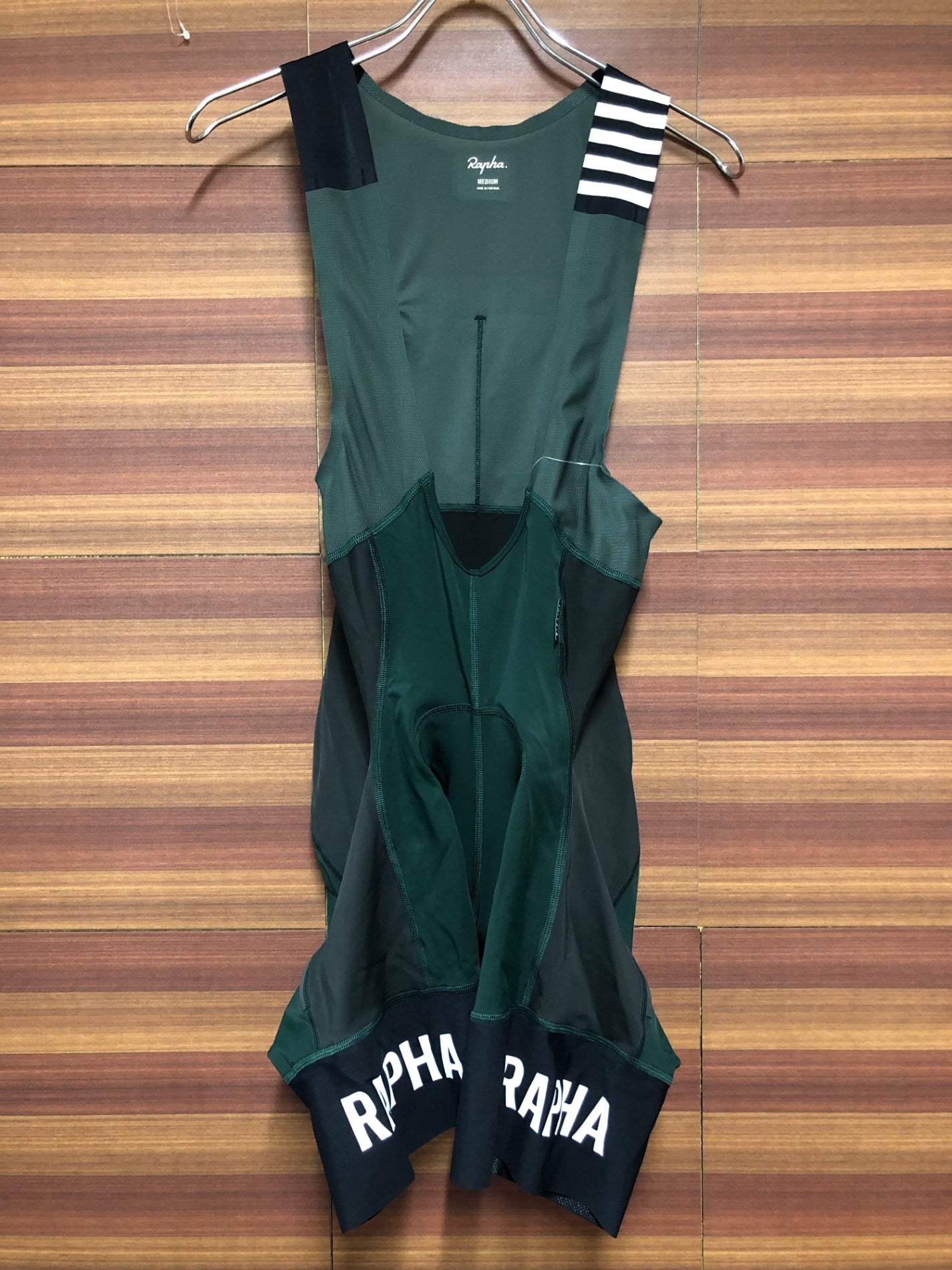 IL418 ラファ Rapha  MEN'S EXCESS PRO TEAM BIB SHORTS 2 REGULAR ビブショーツ 緑