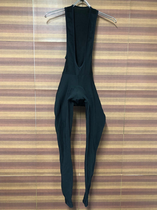 IL705 カステリ CASTELLI ビブタイツ 裏起毛 S 黒
