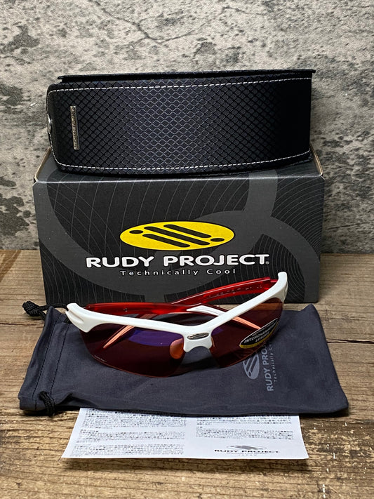 IZ598 ルディプロジェクト RUDY PROJECT SWIFTY アイウェア サングラス 白赤