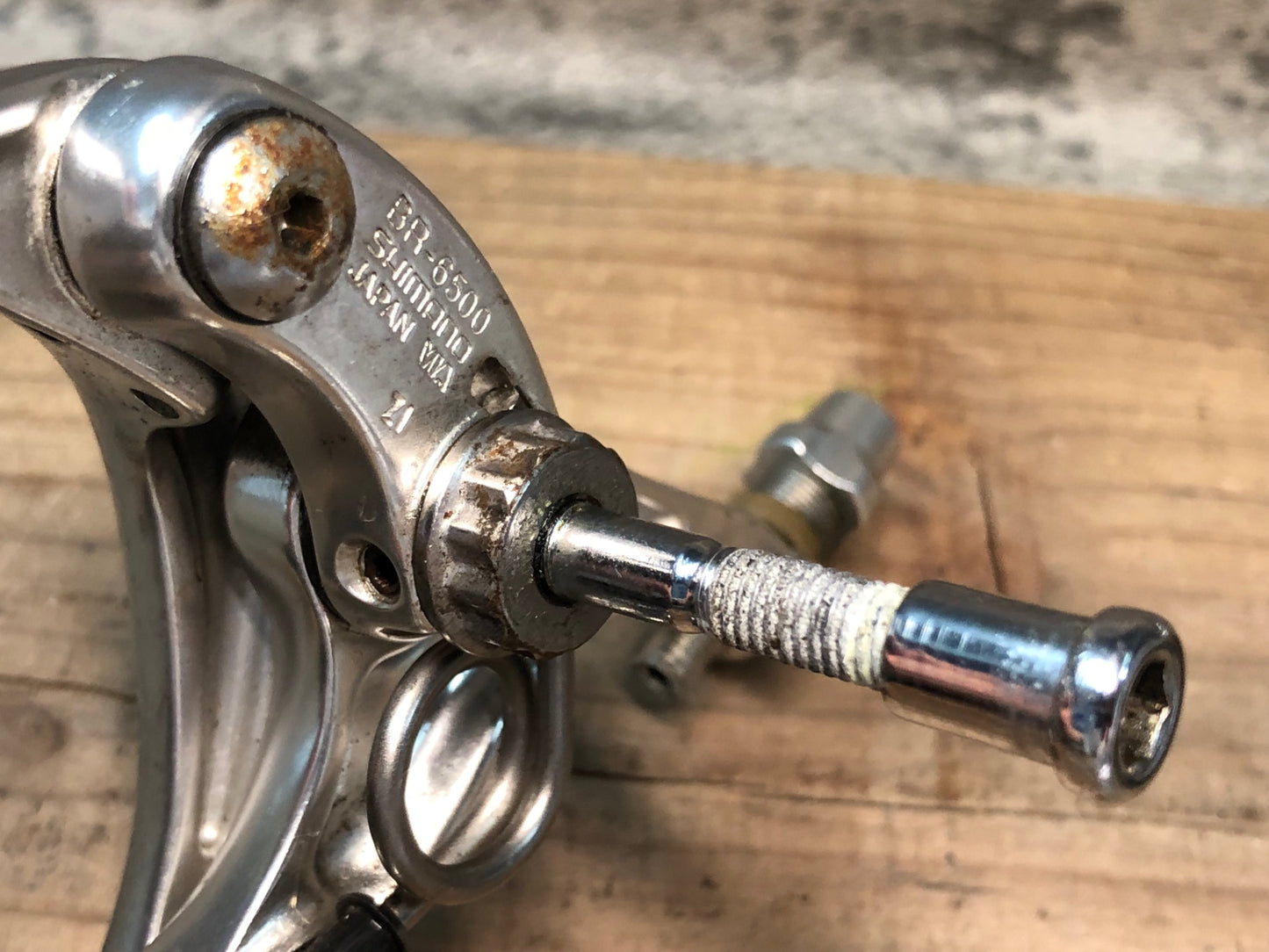 IN720 シマノ SHIMANO アルテグラ ULTEGRA BR-6500 キャリパーブレーキ 前後セット