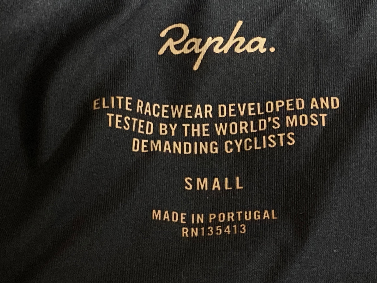 IC155 ラファ Rapha PRO TEAM LIGHTWEIGHT JERSEY 半袖 サイクルジャージ 紺 S