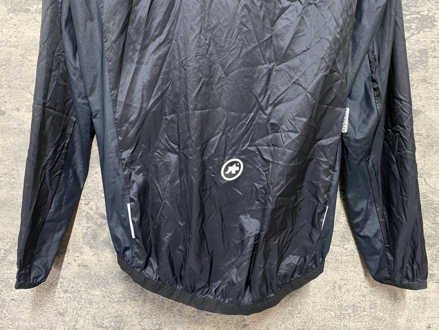 JD103 アソス assos MILLE GT Wind Jacket 長袖 ウィンドブレーカー 黒 XS