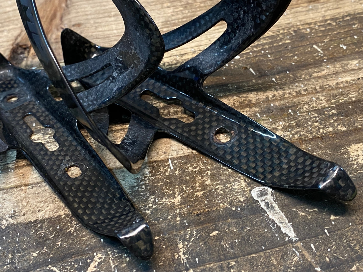 IW185 タイム TIME カーボン ボトルケージ 2個セット ※ゴム滑り止め欠品