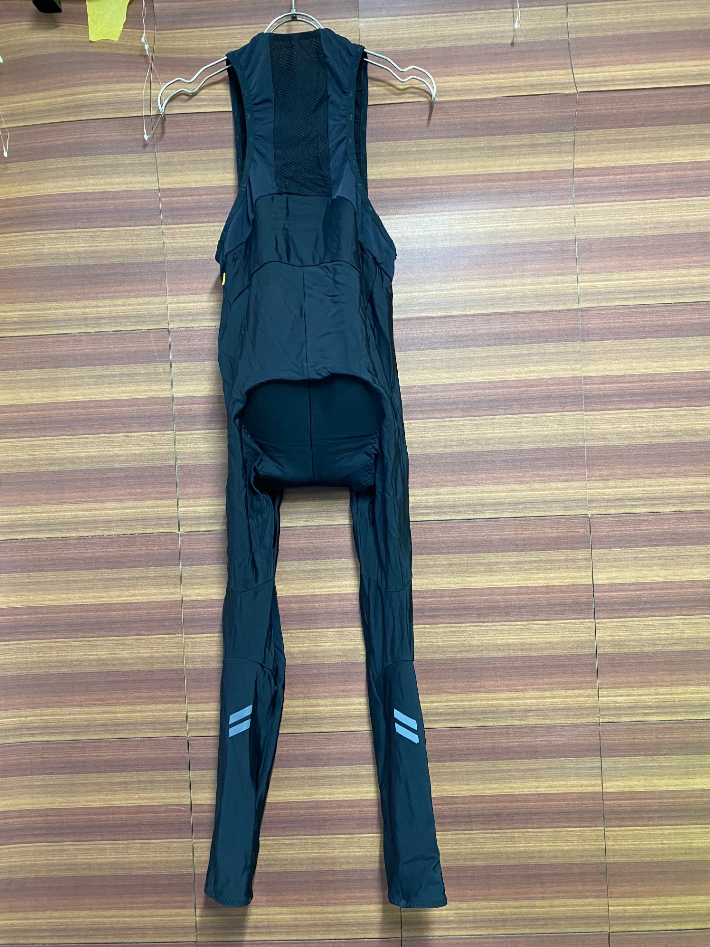 IQ602 dhb ビブショーツ 黒 S 裏起毛