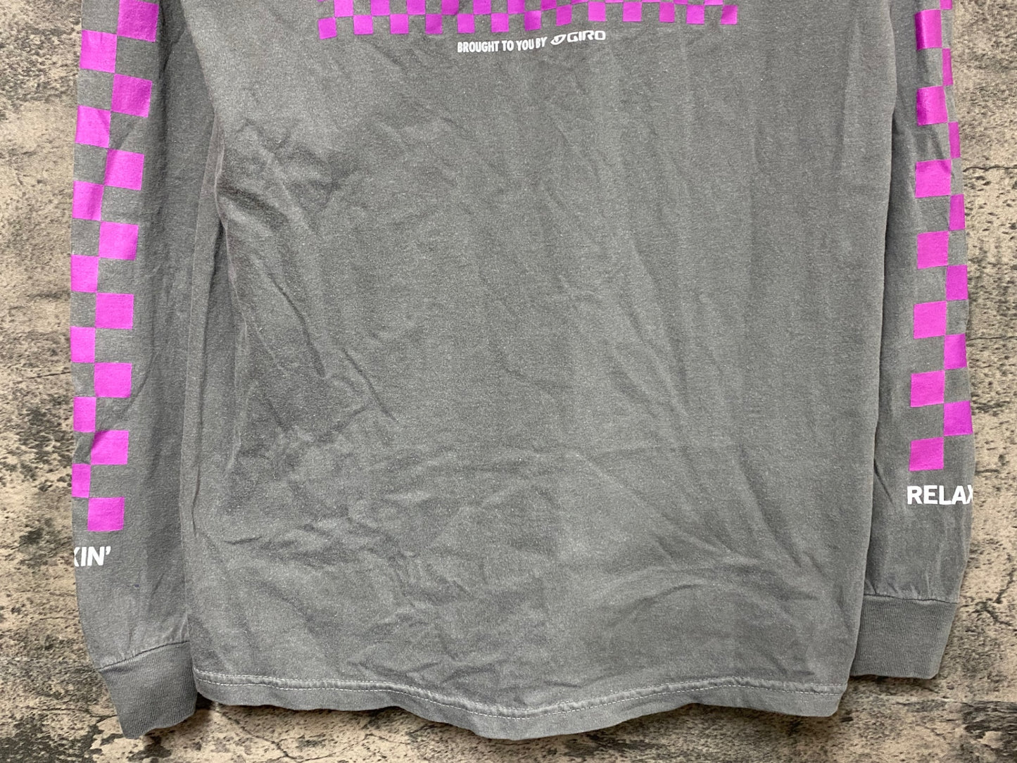 IZ184 ジロ GIRO GRAENDURO Tシャツ グレー S スレ
