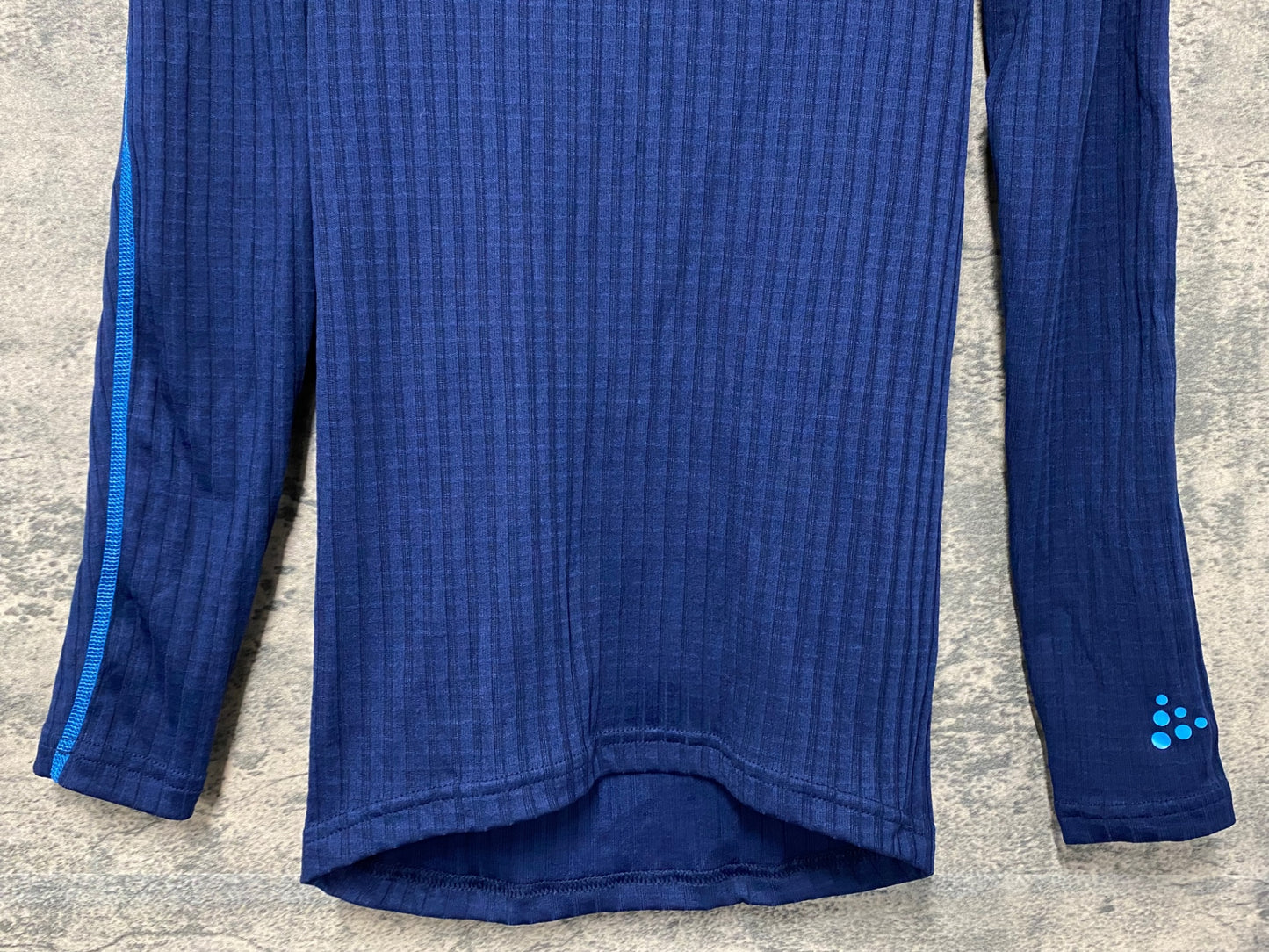 JA260 クラフト CRAFT 長袖 べースレイヤー ネイビー XS