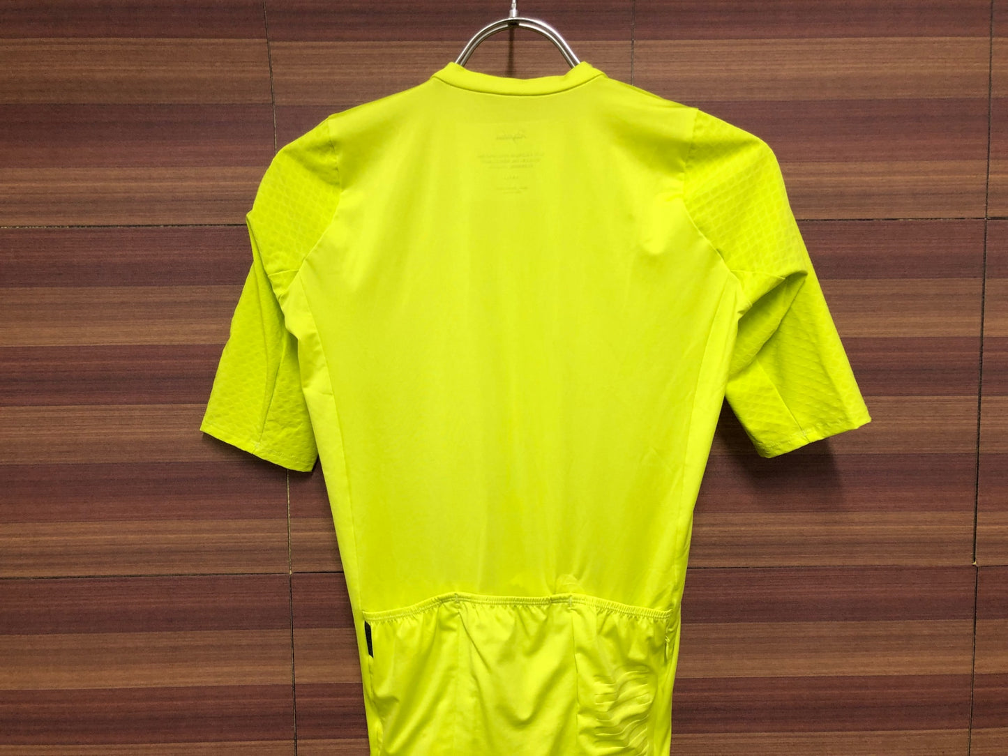 IL599 ラファ Rapha PRO TEAM SHORT SLEEVE AERO JERSEY 半袖 サイクルジャージ 黄色 S