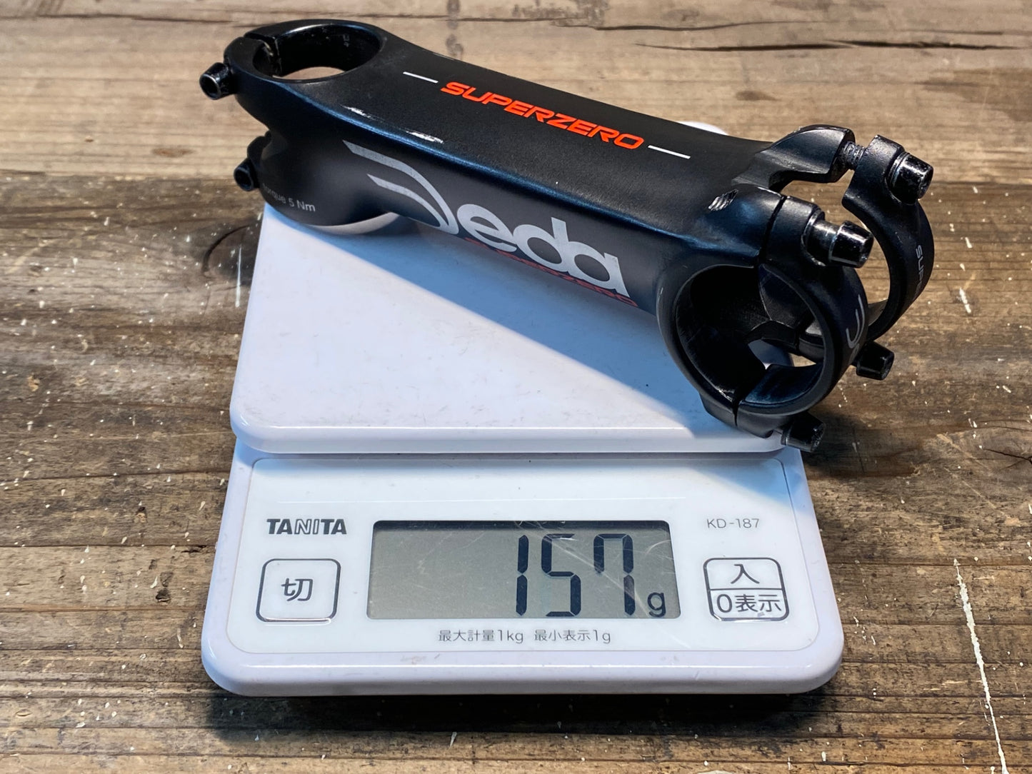 IQ487 デダ DEDA スーパーゼロ SUPERZERO ステム 120mm Φ31.7 82°
