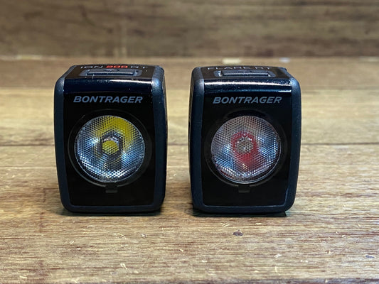 IF906 ボントレガー BONTRAGER FLARE RT ION 200 RT ライト 前後セット 動作確認済み