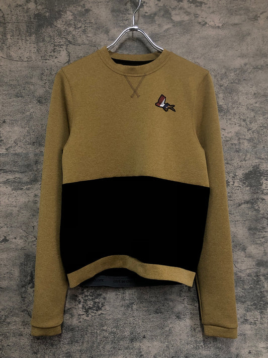 IW791 カフェドシクリステ Cafe du Cycliste ANGELE 長袖 サイクルジャージ カーキ S