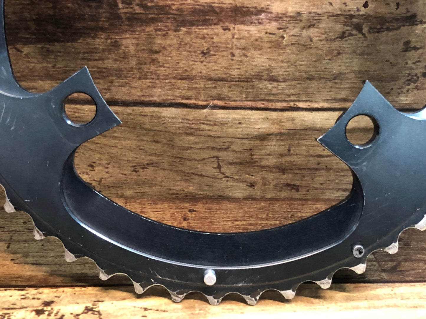 IM588 シマノ SHIMANO アルテグラ ULTEGRA FC-R8000 アウターチェーンリング 46T ※摩耗大 ジャンク