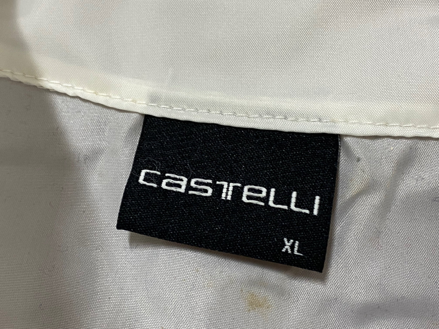 IQ041 カステリ CASTELLI 薄手 防水 サイクルジャケット XL