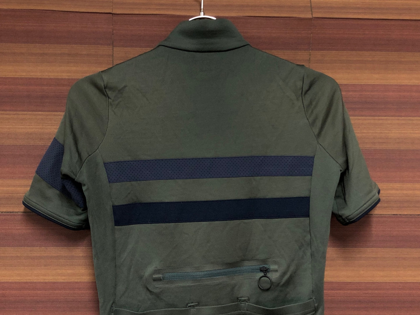 IO945 ラファ Rapha WOMEN'S BREVET JERSEY Ⅱ 半袖 サイクルジャージ オリーブ XXS レディース ※背面ポケット小穴