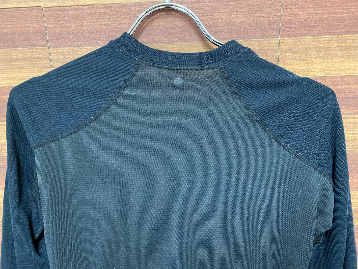 IN531 モンベル mont-bell 長袖 べースレイヤー 黒 S