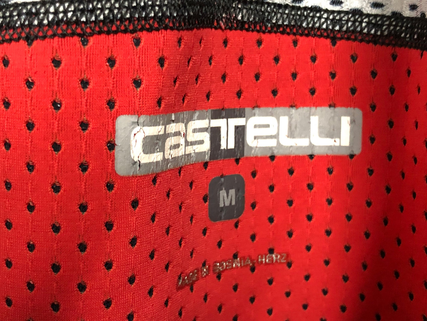 HX501 カステリ Castelli ロッソコルサ Rossocorsa 裏起毛 ビブタイツ 裏起毛 黒 M